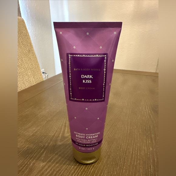 Bath & Body Works Other - Bath & Body Works Dark Kiss Ultimate Hydration Body Cream 8‎ oz Full Size New